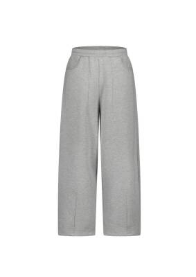 Grey Straıght Leg Sweatpants - 1