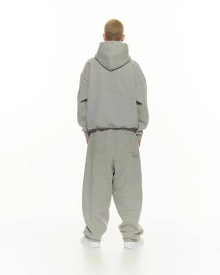 Grey Straıght Leg Sweatpants - 4
