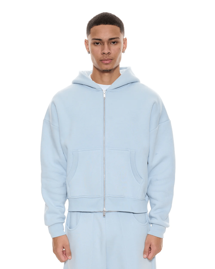 Mavi Zip Hoodie - 1
