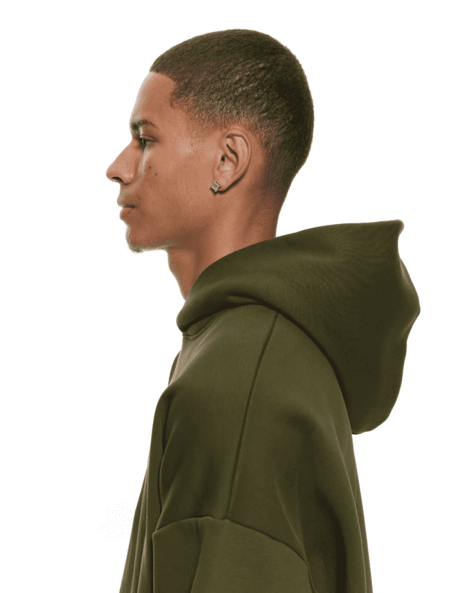 Yeşil Hoodie - 2